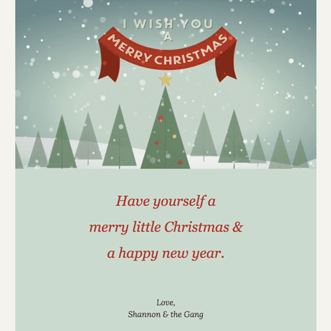 Merry Christmas eCard 3